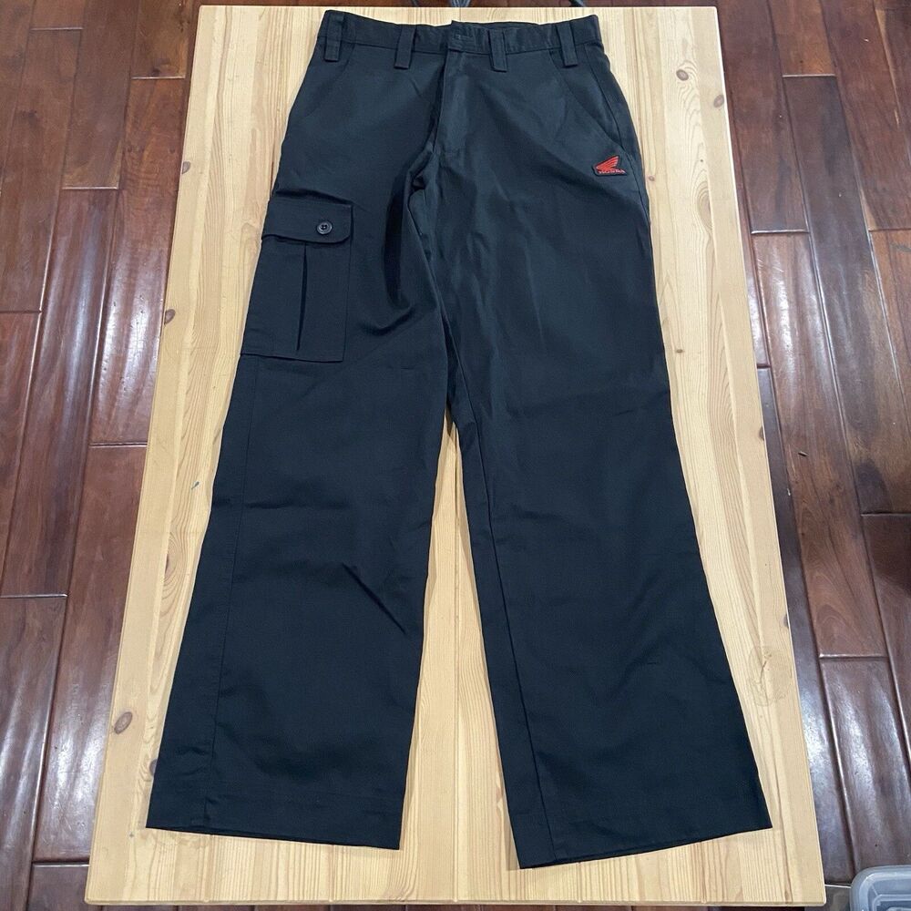 Troy Lee Designs TLD Honda Team Chino Casual Cargo Pants Black Men's 30